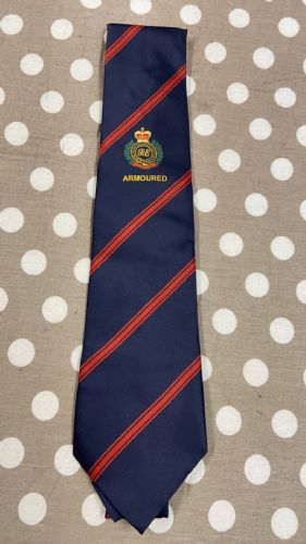 RE Armoured Regimental Embroidered Ties